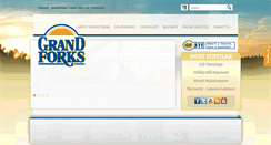 Desktop Screenshot of grandforksgov.com